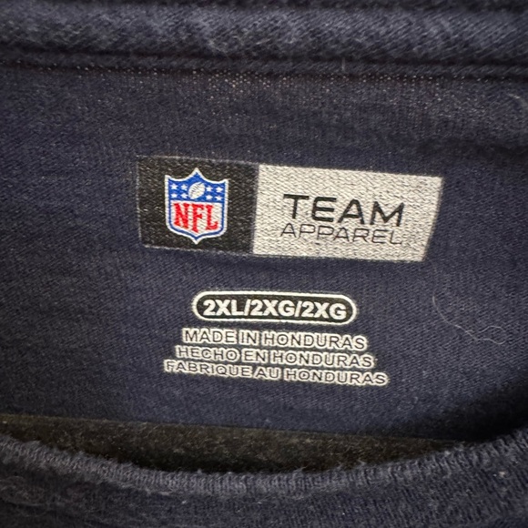 NFL TEAM APPAREL Seattle Seahawks Short Sleeve Men’s XXL NFL Football Tshirt EUC - Picture 6 of 9